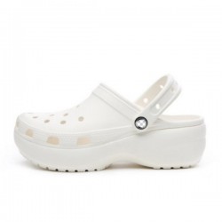 Cross Cloud Crocs, Summer Mid-Heel Women's Wading Beach Shoes, Women's Height-Increasing Thick-Sole Sandals 206750