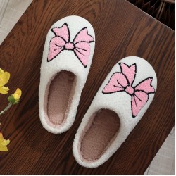 Best-selling cross-border cartoon animal cow, cat, and dachshund patchwork warm cotton slippers, couple's style for warm women