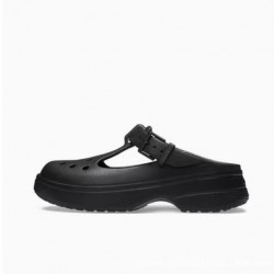 Cross Mary Jane Women's Crocs, Thick-Sole Height-Increasing Women's Summer New Non-Slip Beach Shoes 210581