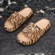 Fashionable summer slippers with tiger and snake prints, couples' slippers, dual-use EVA slippers for home and outings. Fashionable summer slippers with tiger and snake prints, couples' slippers, dual-use EVA slippers for home and outings.