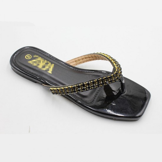 Women's shoes, light luxury pearl rhinestone women's slippers, ready for export Women's shoes, light luxury pearl rhinestone women's slippers, ready for export