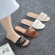 2025 New Style, Round-Toe, Fashionable Thong Slippers for Summer 2025 New Style, Round-Toe, Fashionable Thong Slippers for Summer