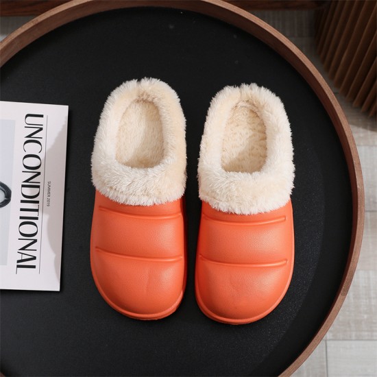 2023 New Cross-Border Winter Couple Midnight Warm Moon Goodnight Clock Cotton Slippers 2023 New Cross-Border Winter Couple Midnight Warm Moon Goodnight Clock Cotton Slippers