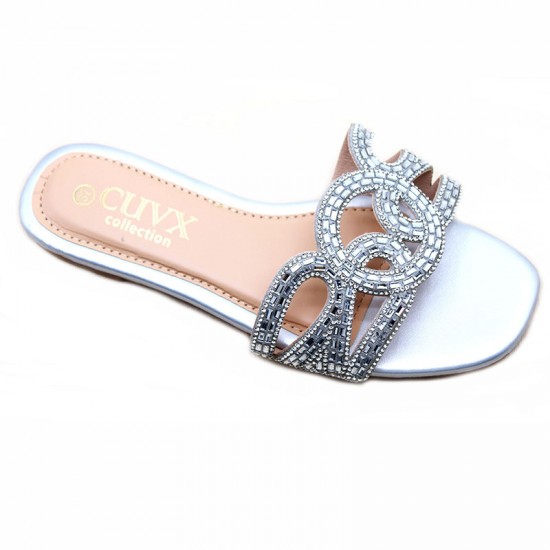Wholesale Slippers Direct Sales, Ready-to-Stock Women's Flat Slippers, Fashionable Diamond-encrusted Beach Sandals Wholesale Slippers Direct Sales, Ready-to-Stock Women's Flat Slippers, Fashionable Diamond-encrusted Beach Sandals