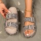 Best-Selling Cross-Border Leopard Print Beach Slippers, Summer Outdoor Couple's Sandals, Wholesale Thick-Sole Buckle Sandals Best-Selling Cross-Border Leopard Print Beach Slippers, Summer Outdoor Couple's Sandals, Wholesale Thick-Sole Buckle Sandals