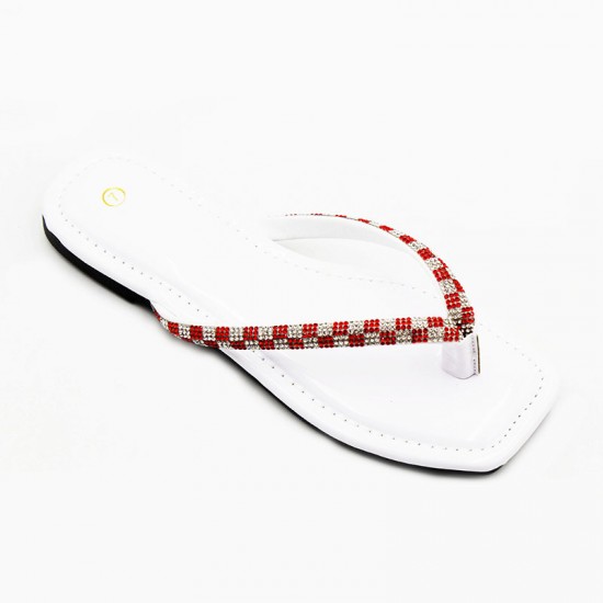 Ladies slippers in Candy-colored fashionable women's flip-flops in stock (wholesale) Ladies slippers in Candy-colored fashionable women's flip-flops in stock (wholesale)