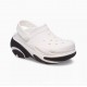 Cross New Women's Casual Thick-Sole Shell Puff Crocs, Height-Increasing Outdoor Non-Slip Beach Shoes 210061 Cross New Women's Casual Thick-Sole Shell Puff Crocs, Height-Increasing Outdoor Non-Slip Beach Shoes 210061