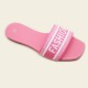 In-stock wholesale women's shoes, fashionable embroidered English strap flat sandals In-stock wholesale women's shoes, fashionable embroidered English strap flat sandals