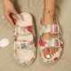 Best-Selling Cross-Border Leopard Print Beach Slippers, Summer Outdoor Couple's Sandals, Wholesale Thick-Sole Buckle Sandals Best-Selling Cross-Border Leopard Print Beach Slippers, Summer Outdoor Couple's Sandals, Wholesale Thick-Sole Buckle Sandals