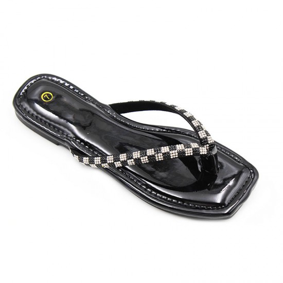 Ladies slippers in Candy-colored fashionable women's flip-flops in stock (wholesale) Ladies slippers in Candy-colored fashionable women's flip-flops in stock (wholesale)