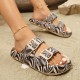 New summer zebra-printed couples' slippers. Indoor and outdoor dual-use EVA sandals New summer zebra-printed couples' slippers. Indoor and outdoor dual-use EVA sandals