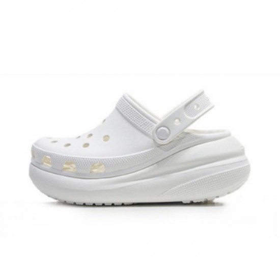 Cross Puff Crocs, Classic Women's Thick-Sole Height-Increasing Sandals, Dropshipping 207521
