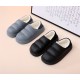 Waterproof and Non-Slip Cotton Slippers for Men and Women, Thick-Sole, Winter Home Warm Couple Plush Shoes Waterproof and Non-Slip Cotton Slippers for Men and Women, Thick-Sole, Winter Home Warm Couple Plush Shoes
